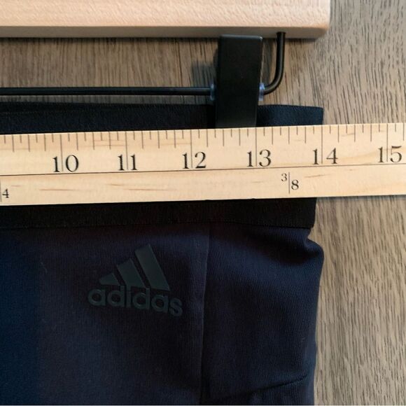 ADIDAS Leggings Women’s Medium Black Mesh Side Panels. - Picture 13 of 16